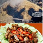 Thịt dê ủ trấu một trong những món thịt dê ngon nổi tiếng ở Ninh Bình