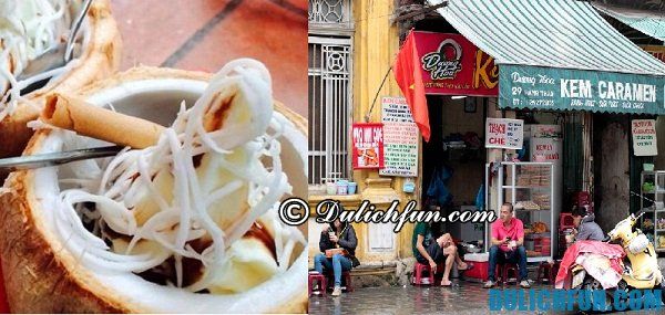 Danh sách những quán ăn vặt nổi tiếng Hà Nội