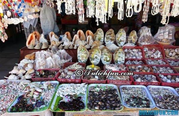 Kinh nghiệm du lịch Cù Lao Chàm: mua sắm quà lưu niệm ở Cù Lao Chàm