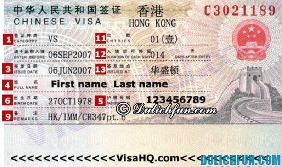 Kinh nghiệm du lịch Hồng Kông: Hướng dẫn cách xin Visa khi đi du lịch Hồng Kông
