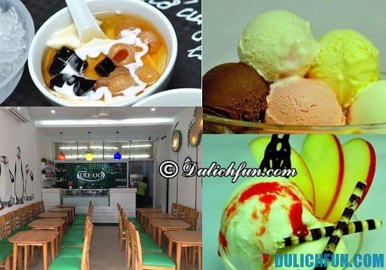 Quán kem ngon giá rẻ nổi tiếng ở Hà Nội: quán kem ngon ở quận Cầu Giấy