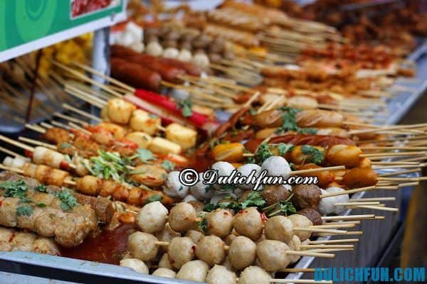 Món ăn đường phố phổ biến ở Krabi, review du lịch Krabi. Kinh nghiệm du lịch Krabi Thái Lan