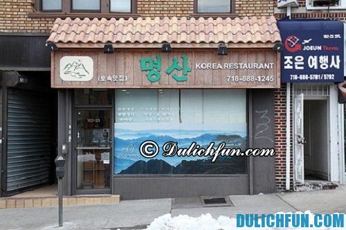 Ăn ở đâu ngon khi du lịch Busan? Địa chỉ nhà hàng, quán ăn ngon, giá rẻ ở Busan Hàn Quốc