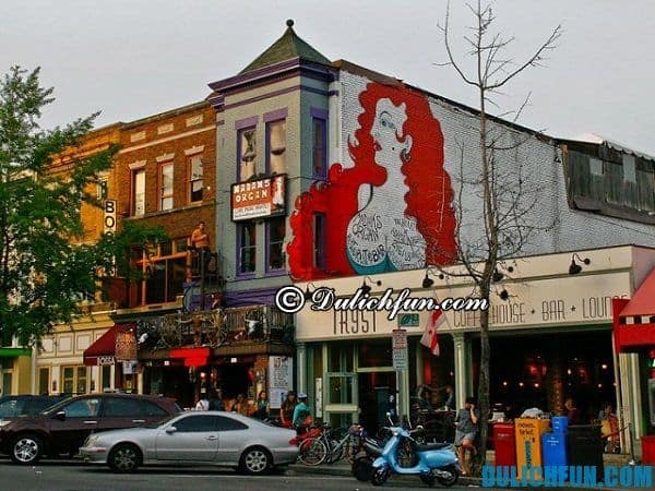 Đại lộ Connecticut sầm uất, địa điểm du lịch hấp dẫn nhất ở Washington, địa điểm du lịch nổi tiếng ở Washington