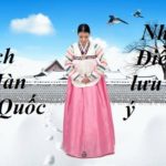 lưu ý quan trọng khi du lịch Hàn Quốc