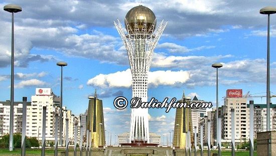 Du lịch Kazakhstan nên đi đâu? Thành phố Astana, địa điểm du lịch hấp dẫn ở Kazakhstan