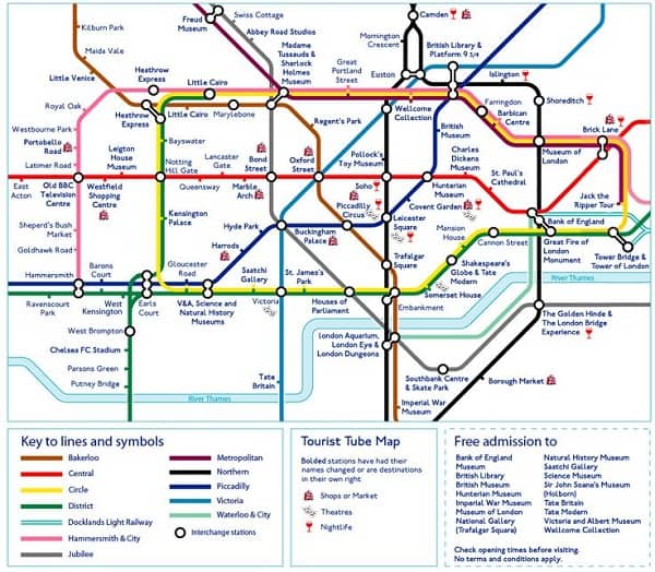 Bản đồ tàu điện ngầm ở Anh: Kinh nghiệm đi tàu điện ngầm ở Anh thuận tiện, tiết kiệm. Hướng dẫn, cẩm nang, chỉ dẫn đi tàu điện ngầm ở Anh đơn giản, nên biết.