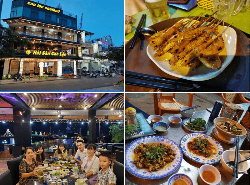 Quán hải sản ở Nha Trang giá rẻ, nhà hàng hải sản Cao Lộc