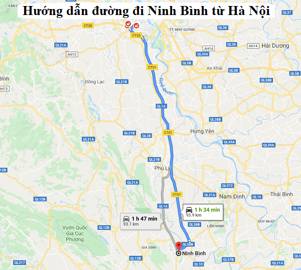 Hướng dẫn đường đi du lịch Ninh Bình từ Hà Nội. Kinh nghiệm phượt Ninh Bình