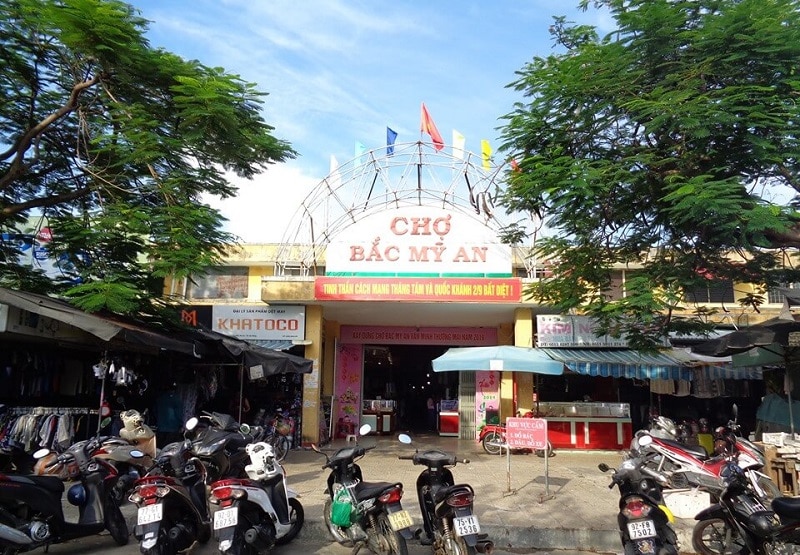 Địa điểm du lịch ở Đà Nẵng, chợ Bắc mỹ An