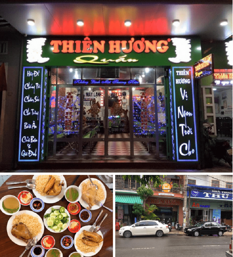 Quán cơm gà Thiên Hương - Địa chỉ cơm gà ngon nhất ở Phú Yên