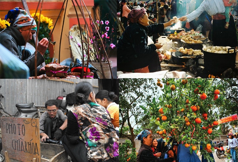 Chợ hoa tết ở Hà Nội. Chợ hoa tết nổi tiếng Hà Nội