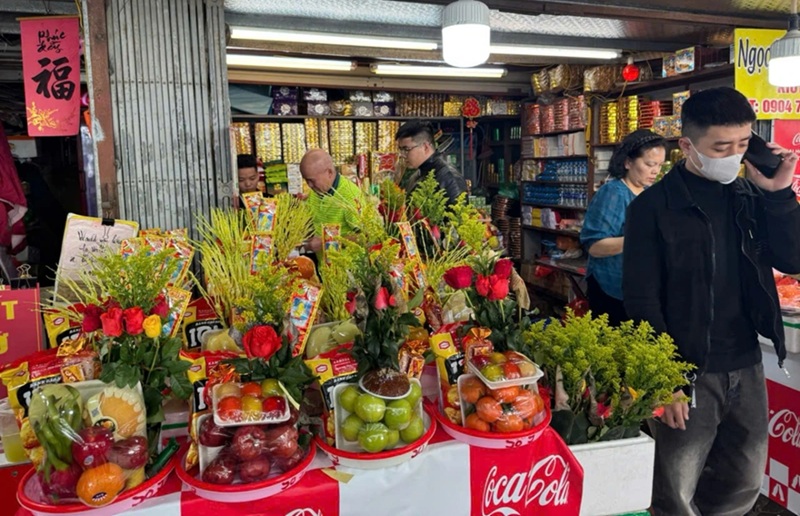 Chợ hoa tết ở Hà Nội. Chợ Hoa tết đẹp Hà Nội