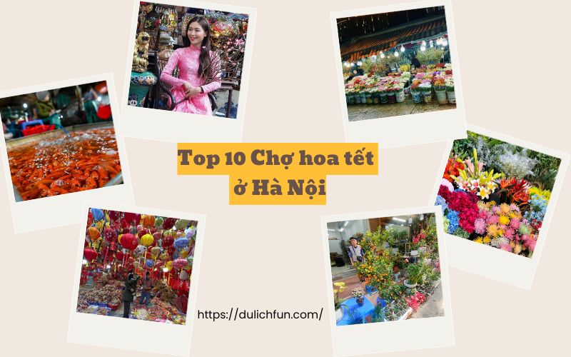 Chợ hoa tết ở Hà Nội. Chợ hoa tết nổi tiếng tại Hà Nội