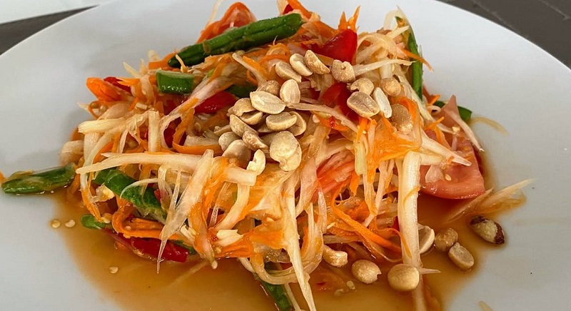Những món ăn Thái Lan ngon, hấp dẫn nhất. Som Tam