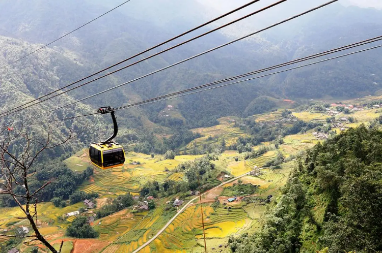 Tuyến cáp treo nổi tiếng bậc nhất tại Sapa