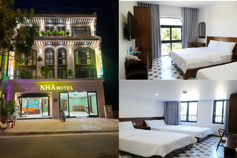 Khách sạn giá rẻ ven biển Ninh Chữ. Nhã Hotel