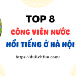 Các công viên nước nổi tiếng nhất Hà Nội hiện nay