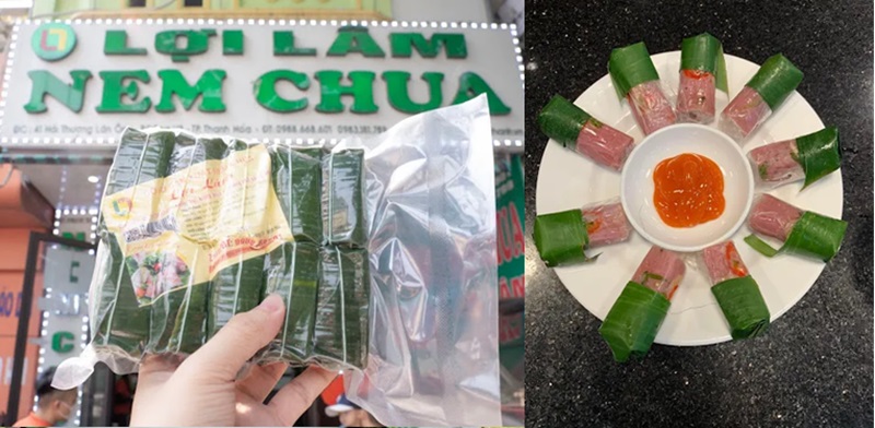 Địa chỉ mua nem chua Thanh Hóa. Ở Thanh Hóa mua nem chua quán nào ngon