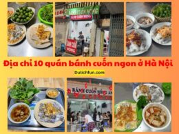 Quán bánh cuốn ở Hà Nội. Quán bánh cuốn ngon tại Hà Nội