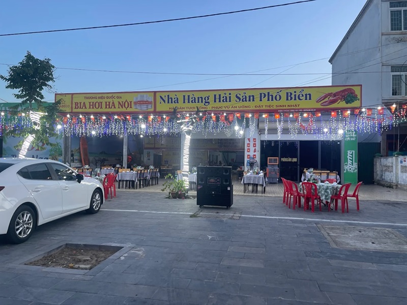 Quán hải sản ở Cửa Lò. Quán hải sản ngon tại Cửa Lò