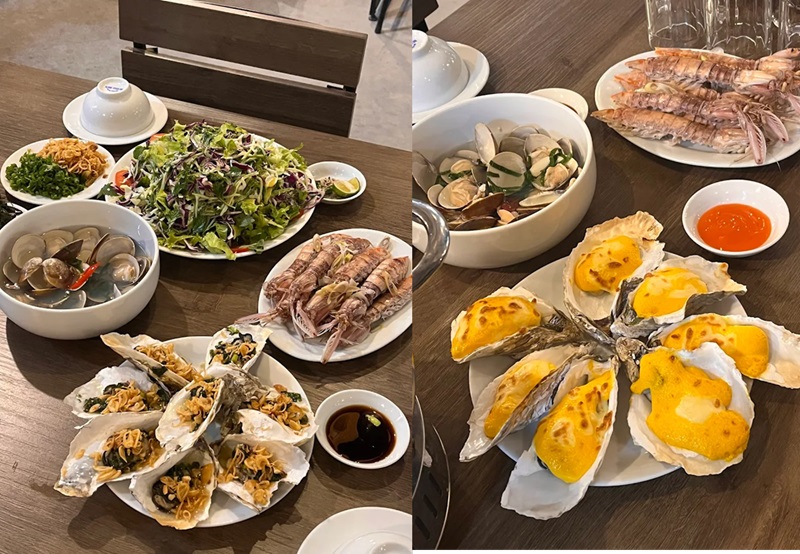 Quán hải sản ở Cửa Lò. Quán hải sản ngon tại Cửa Lò