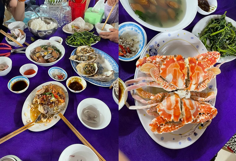 Quán hải sản ở Cửa Lò. ở Cửa Lò ăn hải sản ở đâu ngon