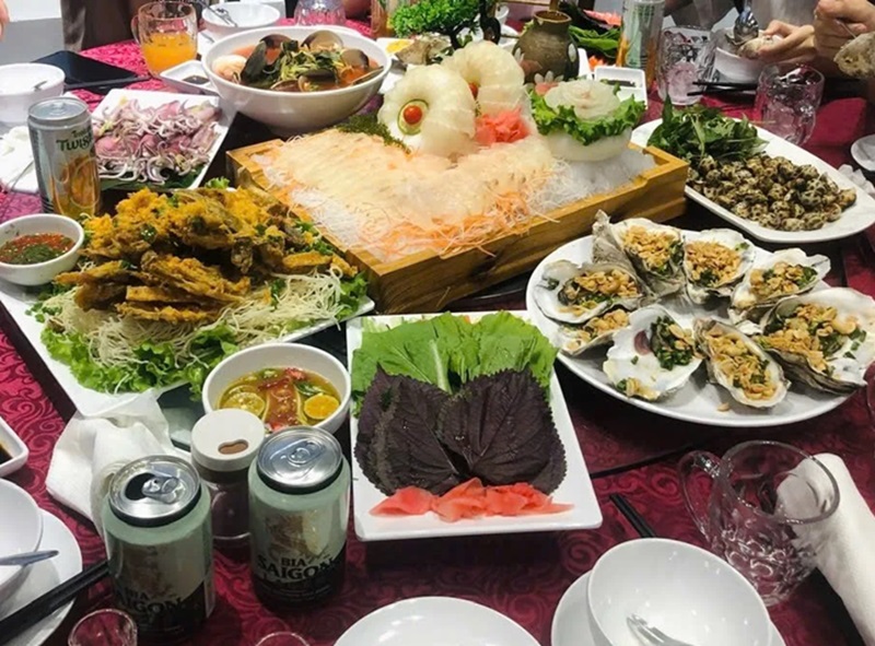 Quán hải sản ở Cửa Lò. Quán hải sản ngon tại Cửa Lò