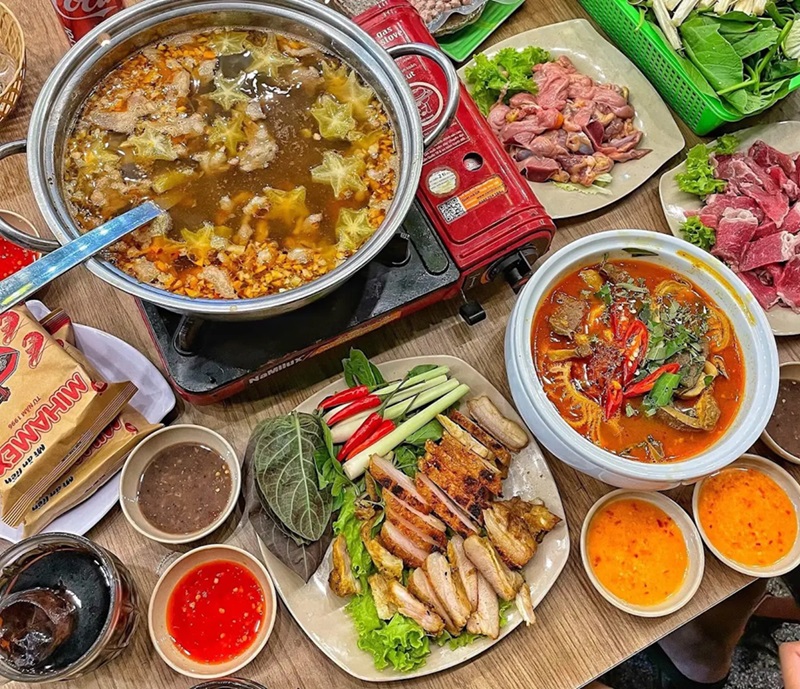 Quán lẩu khế ở Nghệ An. Quán lẩu khế nổi tiếng Nghệ An