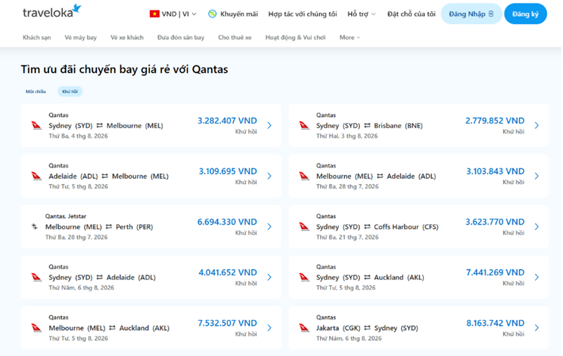 Qantas có gì nổi bật? Kinh nghiệm đặt vé online cho chuyến bay quốc tế