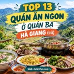Quán ăn ngon ở Quản Bạ Hà Giang. Ăn quán nào ngon ở Quản Bạ Hà Giang
