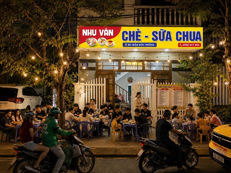 Quán chè ngon ở Đà Nẵng. Quán chè ngon rẻ ở Đà Nẵng
