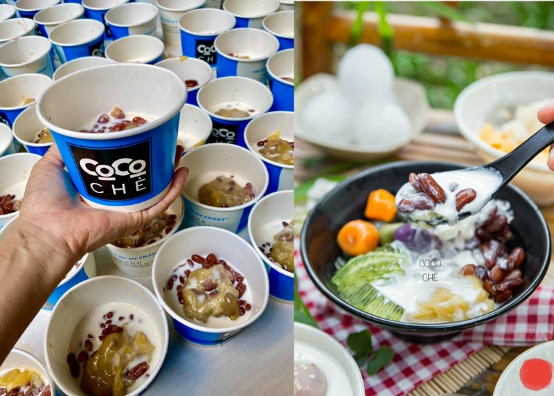 Quán chè ngon, nổi tiếng ở Đà Nẵng. Coco Chè